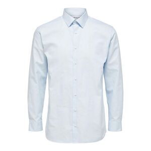 Selected Slim Fit Oxford Shirt Light Blue Classic Men Blue Shirts